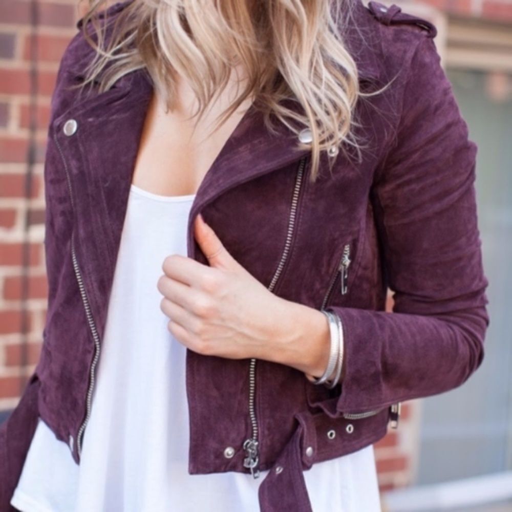 Blank NYC Morning Suede Moto Jacket - Picture 2 of 8